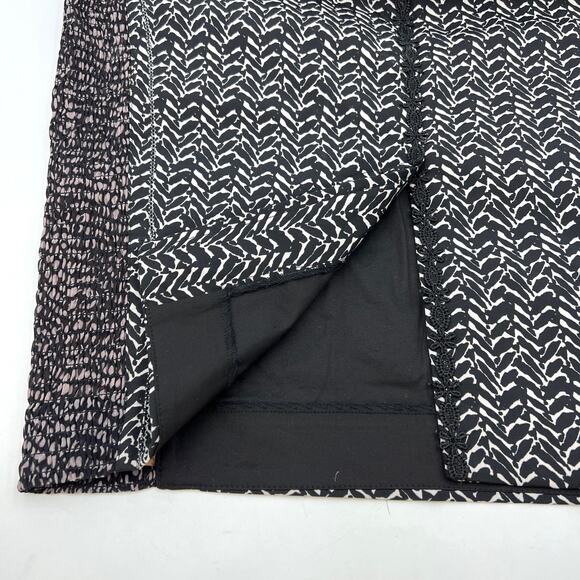 Anthropologie Beguile by Byron Lars Allusione Dress Black Lace Insert Sheath 6p - Picture 13 of 15